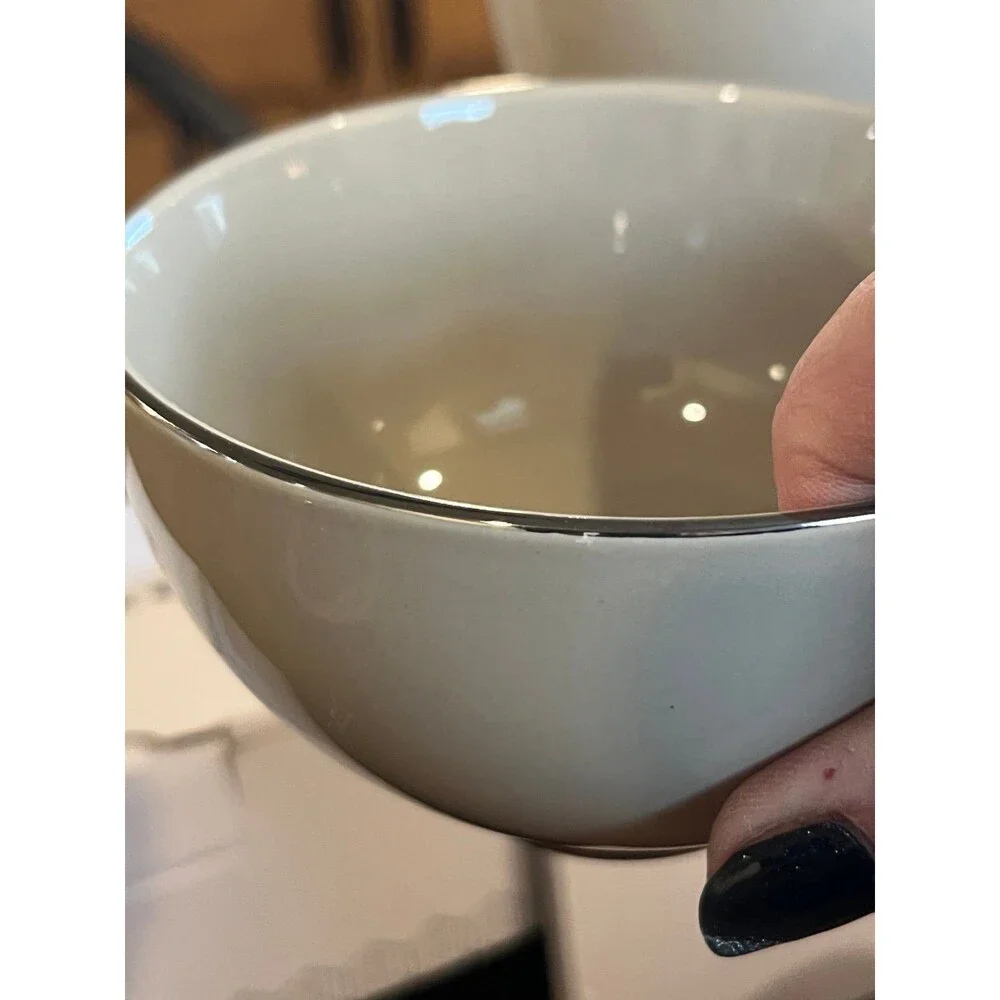 Ceramic Nesting Bowls Mink
